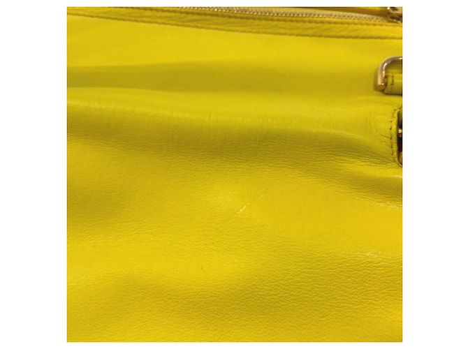 Céline Borsa Celine Belt Bag Mini 2-Way Giallo - vista 16