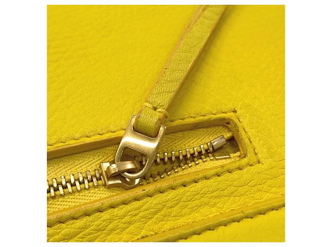 Céline Borsa Celine Belt Bag Mini 2-Way Giallo - vista 18