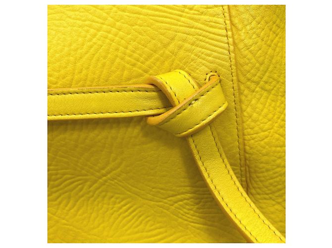 Céline Borsa Celine Belt Bag Mini 2-Way Giallo - vista 21
