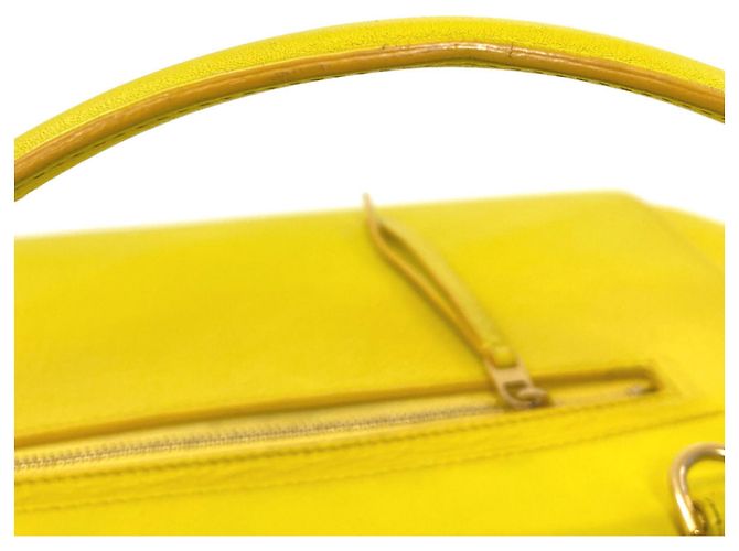 Céline Borsa Celine Belt Bag Mini 2-Way Giallo - vista 26