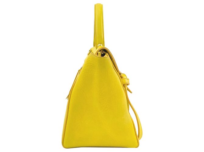 Céline Borsa Celine Belt Bag Mini 2-Way Giallo - vista 3