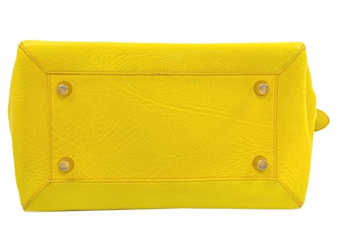 Céline Borsa Celine Belt Bag Mini 2-Way Giallo - vista 4