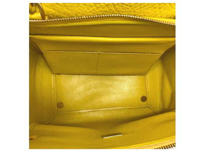 Céline Borsa Celine Belt Bag Mini 2-Way Giallo - vista 5