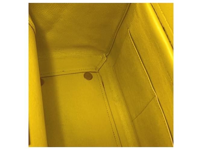 Céline Borsa Celine Belt Bag Mini 2-Way Giallo - vista 6