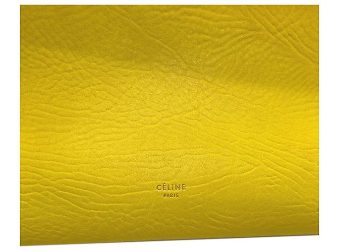 Céline Borsa Celine Belt Bag Mini 2-Way Giallo - vista 7