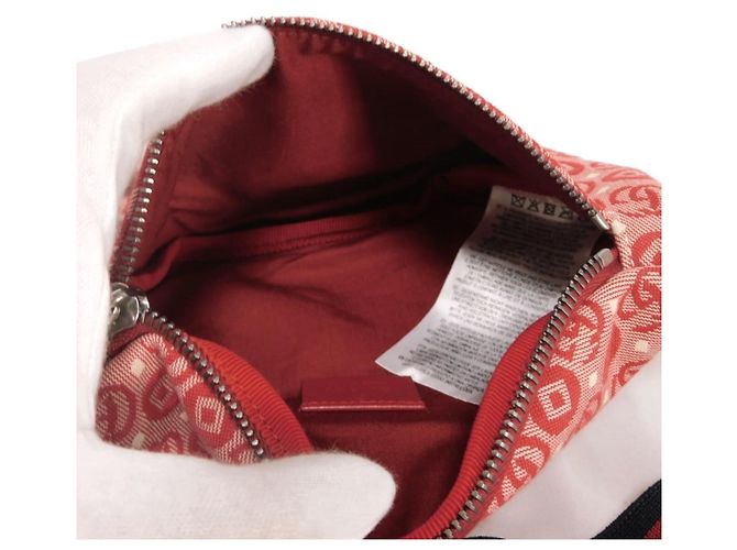 Borsa a tracolla Gucci rossa argento Interlocking G Rosso - vista 4