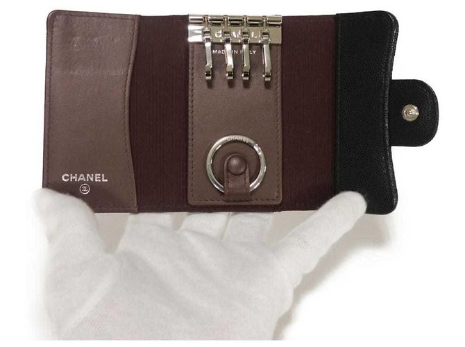 Chanel Classic Flap Schlüsselcase Schwarz - Ansicht 5