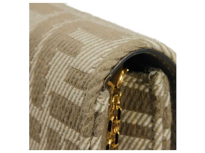Bolsa de ombro Fendi bege - vista 15