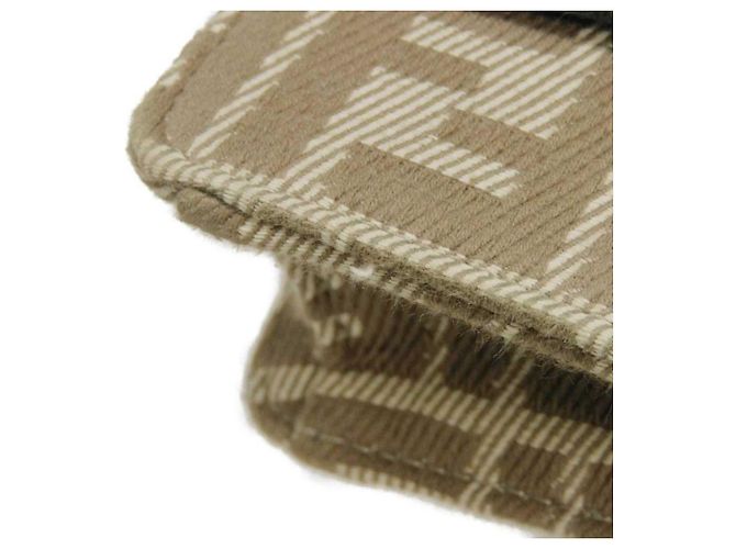 Bolsa de ombro Fendi bege - vista 16