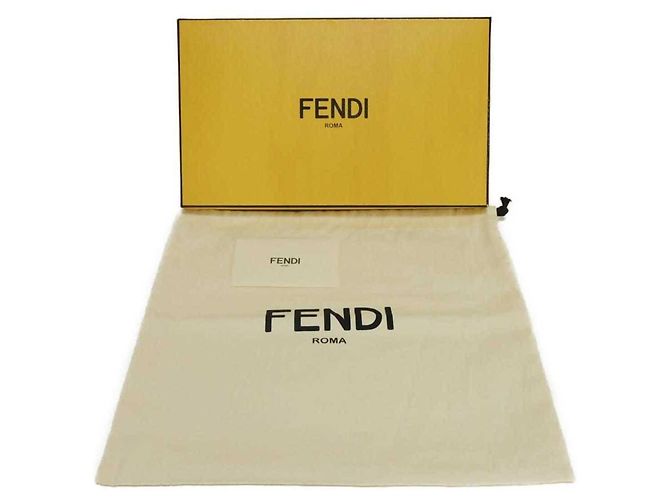Bolsa de ombro Fendi bege - vista 27