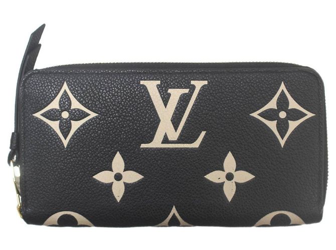 Louis Vuitton Monogram Empreinte Black Long Wallet Schwarz - Ansicht 2