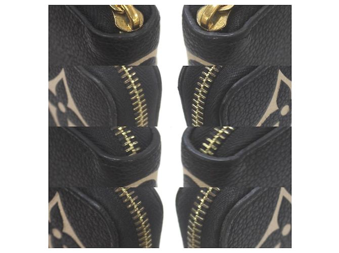 Louis Vuitton Monogram Empreinte Black Long Wallet Schwarz - Ansicht 5
