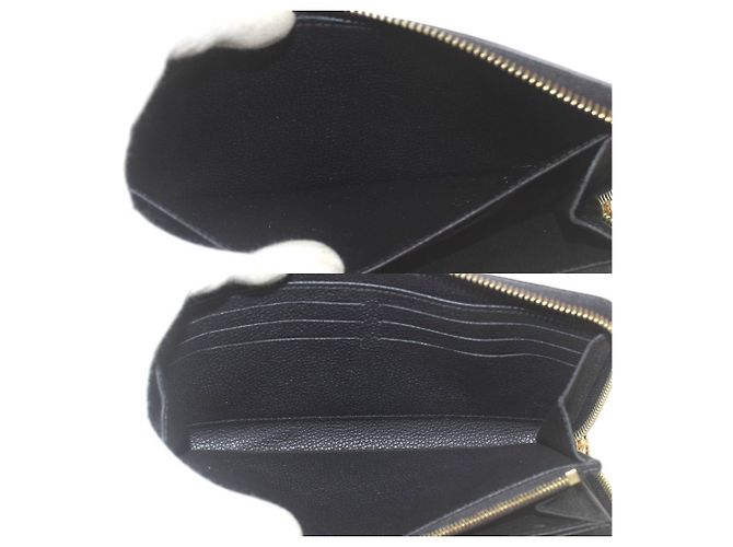 Louis Vuitton Monogram Empreinte Black Long Wallet Schwarz - Ansicht 7