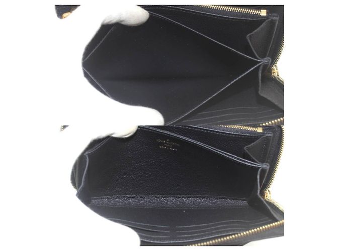 Louis Vuitton Monogram Empreinte Black Long Wallet Schwarz - Ansicht 9