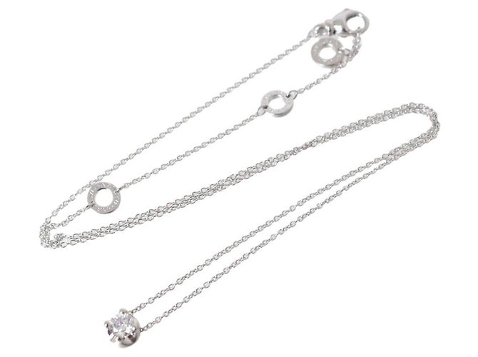 Bulgari Collana Corona Bvlgari in oro bianco 18K - vista 3