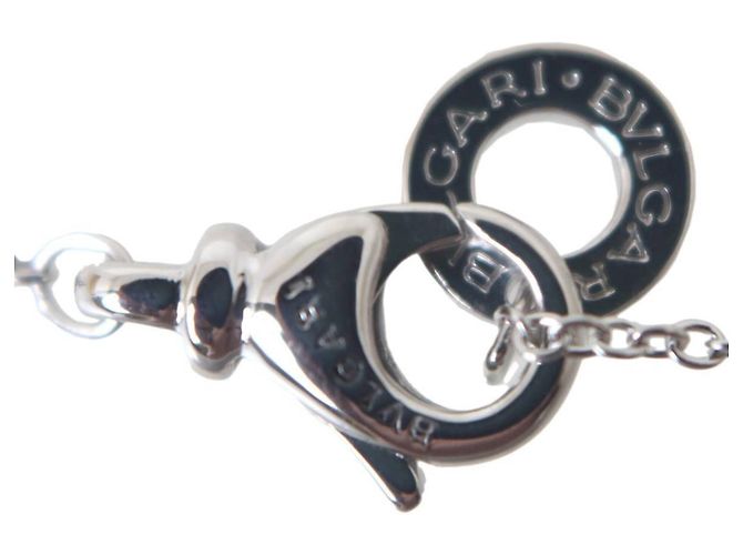 Bulgari Collana Corona Bvlgari in oro bianco 18K - vista 9