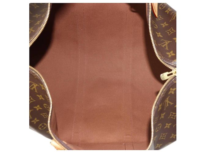 Borsa Boston Louis Vuitton Keepall 50 Marrone - vista 8