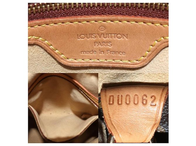 Borsa a Spalla Louis Vuitton Looping GM Marrone - vista 10