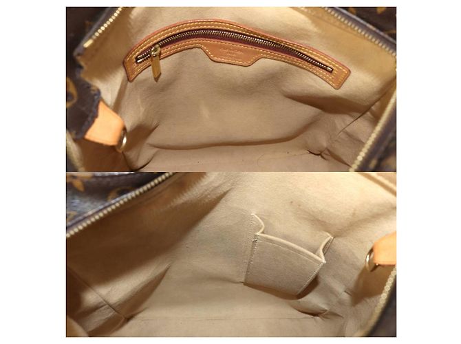 Borsa a Spalla Louis Vuitton Looping GM Marrone - vista 9