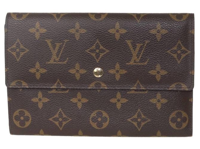 Louis Vuitton Monogram Tri-fold Long Wallet Monogramm - Ansicht 3
