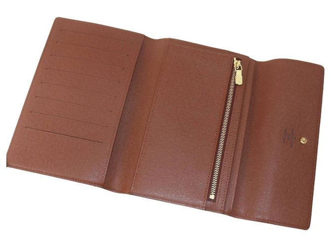 Louis Vuitton Monogram Tri-fold Long Wallet Monogramm - Ansicht 7