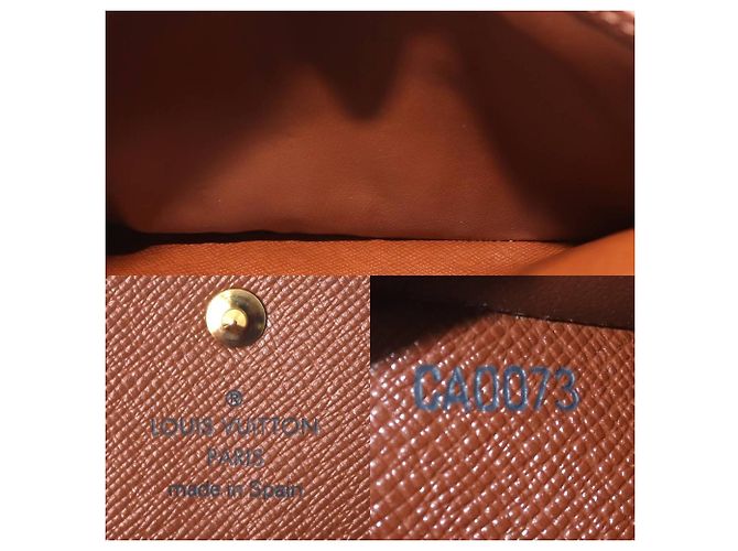 Louis Vuitton Monogram Tri-fold Long Wallet Monogramm - Ansicht 9