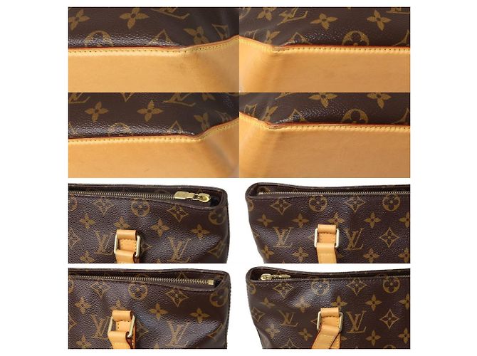 Borsa a Spalla Louis Vuitton Cabas Piano Marrone - vista 6