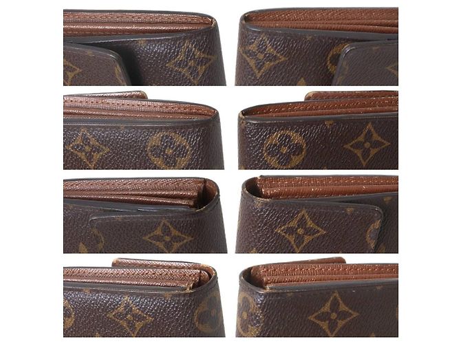 Sarah Cartera larga Louis Vuitton Monogram marrón Castaño - vista 5