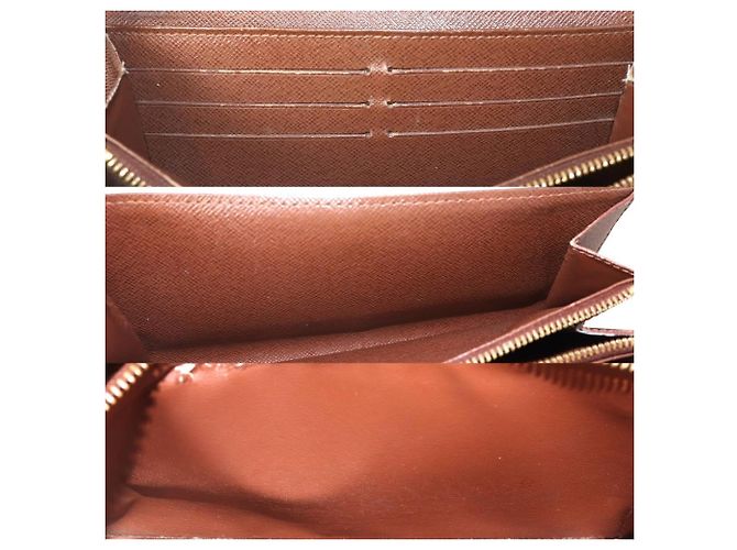 Sarah Cartera larga Louis Vuitton Monogram marrón Castaño - vista 7