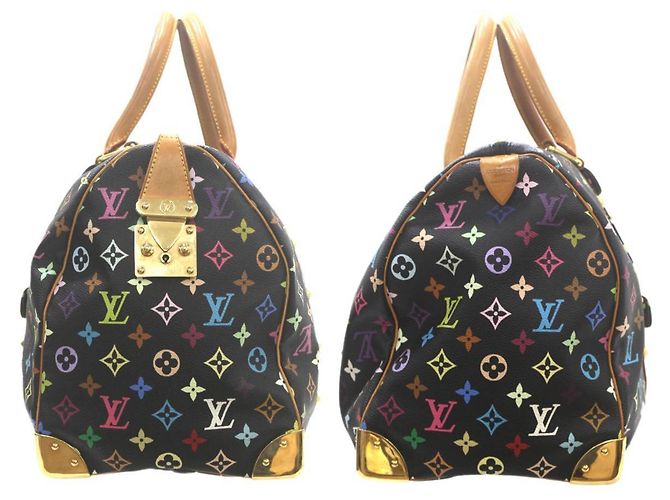 Keepall Louis Vuitton Monogram Multicolore Boston Bag White - view 4