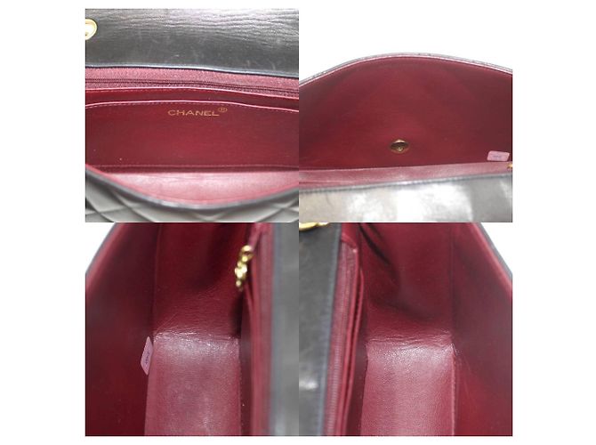 Chanel Matelassé Diana 25 Chain Schultertasche Schwarz - Ansicht 8