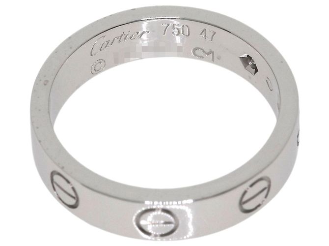 Cartier Mini Love Ring aus 18K Weißgold - Ansicht 4