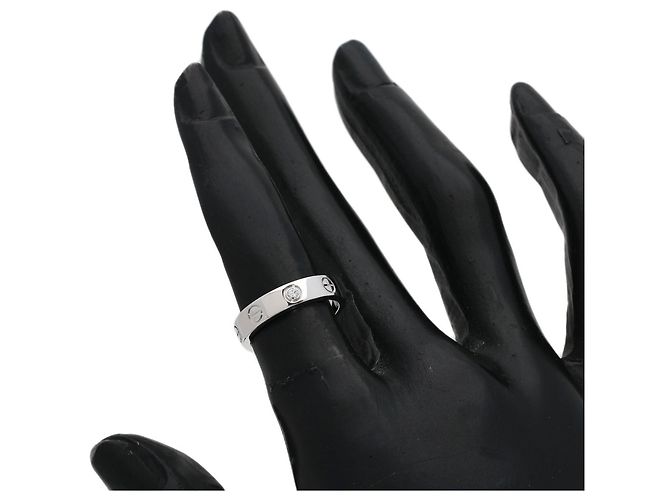 Cartier Mini Love Ring aus 18K Weißgold - Ansicht 5