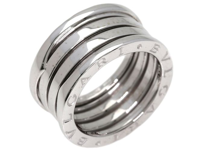 Bulgari Anello Bvlgari B-zero1 a 4 bande in oro bianco 18K - vista 2