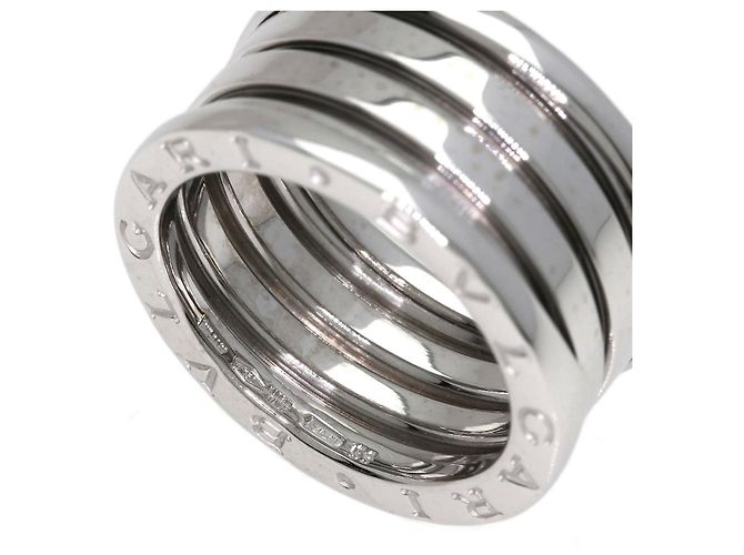 Bulgari Anello Bvlgari B-zero1 a 4 bande in oro bianco 18K - vista 5