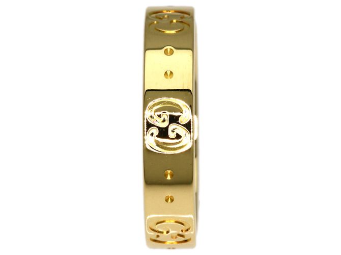 Anello Icon #13 Gucci in oro giallo 18K - vista 3