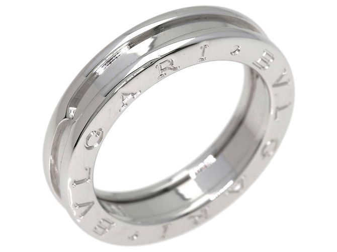Bulgari Anello Bvlgari B-zero1 1-Band in oro bianco 18K - vista 2
