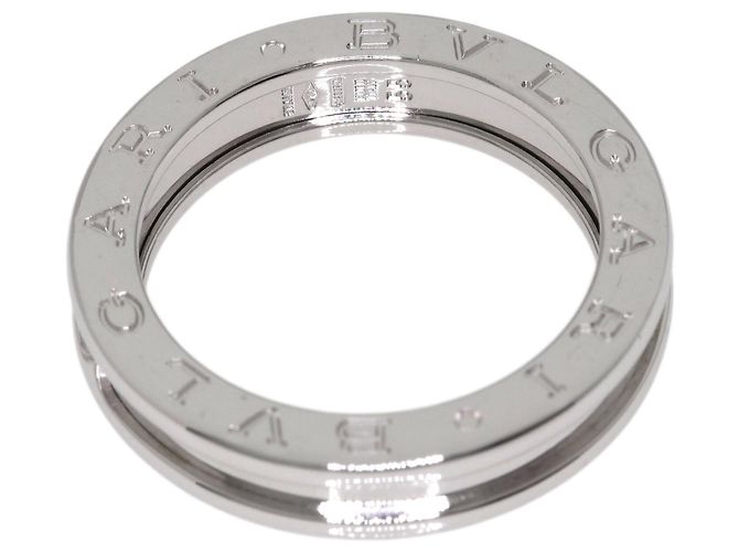 Bulgari Anello Bvlgari B-zero1 1-Band in oro bianco 18K - vista 4