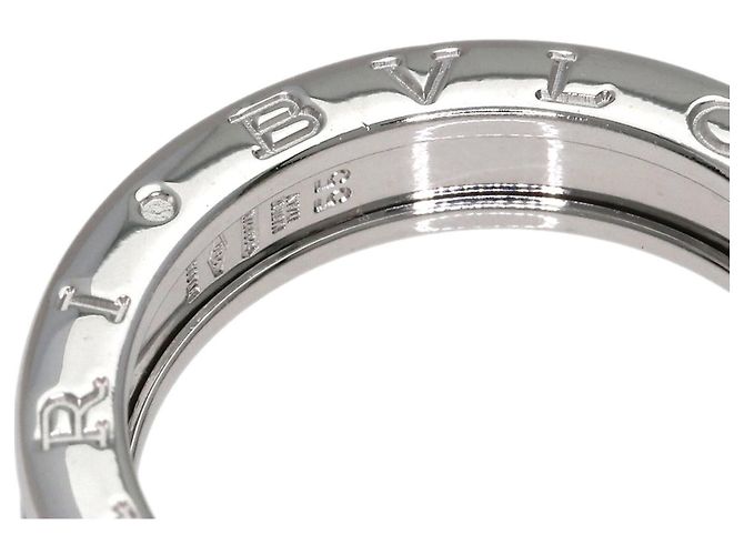Bulgari Anello Bvlgari B-zero1 1-Band in oro bianco 18K - vista 6