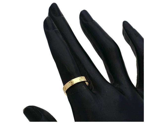 Anello Mini Love di Cartier in oro giallo 18K - vista 5