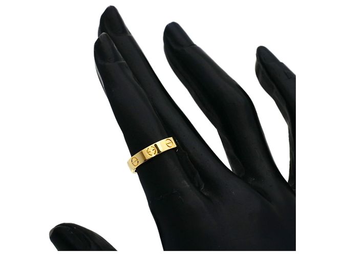 Anello Mini Love di Cartier in oro giallo 18K - vista 4