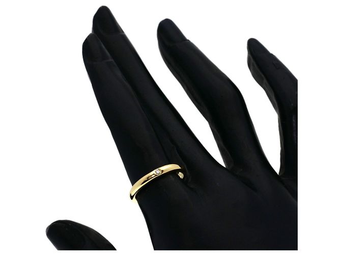Tiffany & Co. 1P Diamond Ring in 18K Gelbgold - Ansicht 5