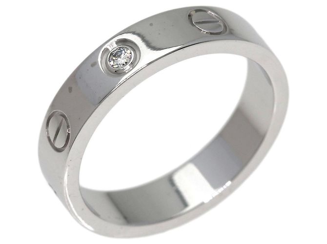 Cartier Mini Love Ring aus 18K Weißgold - Ansicht 2