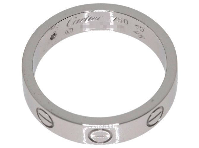 Cartier Mini Love Ring aus 18K Weißgold - Ansicht 4