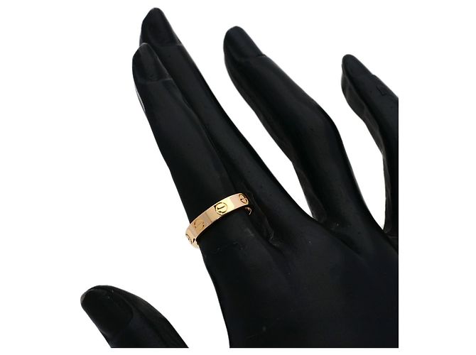 Anillo Cartier Mini Love en oro rosa de 18K - vista 5