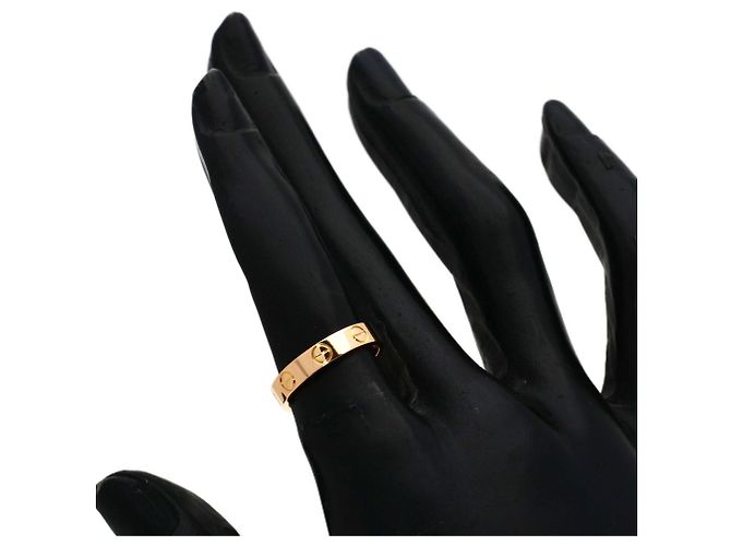 Anello Mini Love in oro rosa 18K Cartier - vista 5