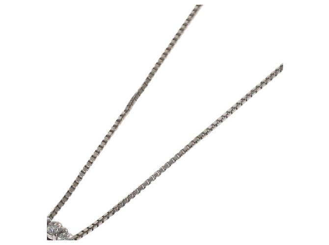 Collana Gucci Heart Diamond in oro bianco 18K - vista 8