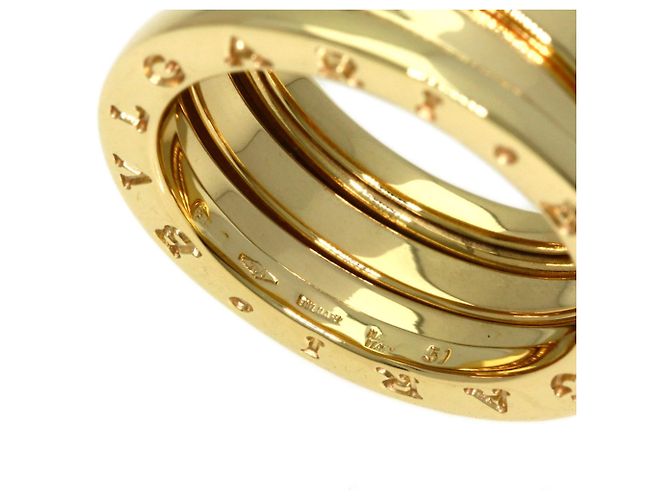 Bulgari Anello Bvlgari B-zero1 a 2 bande in oro giallo 18K - vista 5