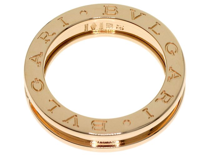 Bulgari Anello Bvlgari B-zero1 in oro rosa - vista 4
