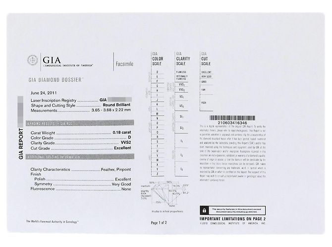 Bulgari Anello Dedicata a Venezia con diamante - vista 8
